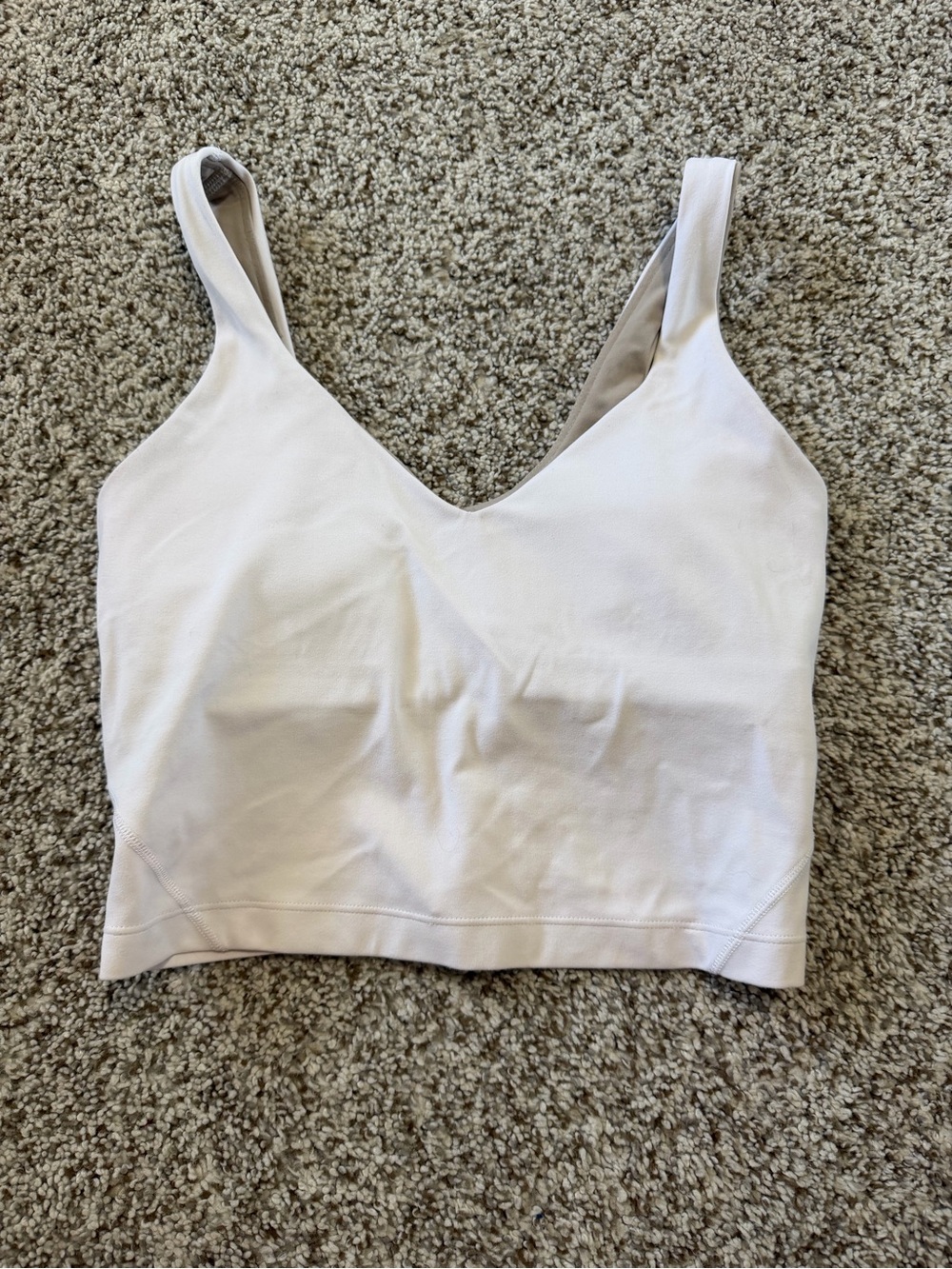 lululemon athletica Light Pink Tank Top